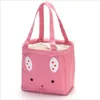 Reseisolerade termiska handväskor Portable Håll varma söta djur lunchlåda Picknickkylare lunchväska S6ki#