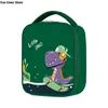 Borsa termica per il pranzo isolata per bambini Scatola termica per alimenti riutilizzabile Mini borse portatili per la scuola Picnic Beach Organizzatori Pasto Pouch 90E8 #