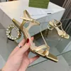 Summer Women Fashion Sandals Designer Conical Heels Comfortable High Heels Holiday Simple rhinestone Sweet Open Toe Shoes