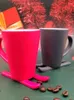 Mugs Colorful Creative Matte Mug Frosted Ski Cup Office Ceramic Water