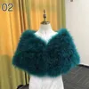 Ostrich Fur Shawls Avestruz Avestruz Casacos Boleros Boleros Bridal Shawls Jackets Vestidos de noite Vestidos de noite Lenço de manto