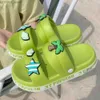 home shoes Coco Shells Décor Semelle Souple Fond Épais Femmes Pantoufles Diapositives Double Bande Salle De Bain Plage Sandales D'intérieur D'été Couple Chaussures Y240401