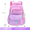 Sacos escolares Grande capacidade mochila lateral aberta para adolescente leve desenho animado ortopédico bolsa de estudantes primários