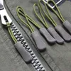 5st Dragkedja Pull Puller End Fit Rope Tag Fixer Zip Cord Tab Replacement Clip Broken Buckle Travel Bag Suitcase Tält Ryggsäck