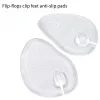 Silikonschuhe Sandalen Vorfoot Pad Flip-Flop Pad Clip Foot Pads Gel Schuhe Innensohle Fußpflege Massage Partikel Nicht-Schlupfkissen