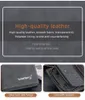 Nieuwe mannen Korte Wallet Luxe Nubuck Leather Busin Card Holder Multi-Card Slot Zipper Buckle Coin Purse Fi Vertical Wallet B2or#