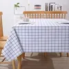 Table Cloth Tablecloth Rectangular Satin Washable Polyester Stain Resistant Cloth-QX30