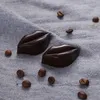Форма для губ, форма для шоколада, поликарбонатные формы для выпечки, кондитерские формы для конфет, инструменты для выпечки, 240325
