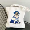shopper Sailor Meow On the mo Kawaii Bag Harajuku women Shop Bag Canvas Shopper Bag girl handbag Shoulder Lady S9s9#