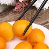 Chopsticks 5/1Pairs Alloy Chinese Non-Slip Japanese Sushi Sticks Set Present Återanvändbart köksbord