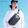 bange New Men's Women's Crossbody Bag 11 Inch iPad Daily Travel Chest Bag Anti-Theft Waterproof Single Shoulder Menger Bag y74o #