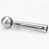 7 Inch Stainless Steel Ice Cream Spoon Ice Hockey Machine Dough Meat Ball Frozen Yogurt Biscuit Watermelon Spoons Tool Z151