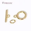 18k Gold Bated Breads Alterne o fecho para colar de pulseira fabrica