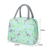 Borsa termica isolata Lunch Box Borse pranzo per le donne Borsa frigo portatile Tote Cooler Borse Borsa per alimenti Kawaii per lavoro v7pi #