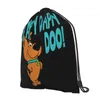 Sco0by doo Scrappy doo Drawstring Sırt Çantası Sevimli Katlanabilir Spor Çantası Açık Dış Mekan Spor Çantası S5BX#