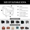 Pokrywa krzesełka Wydrukowana sofa pojedyncza sofa pokrywka geometryczna rozciąganie leniwy chłopiec w tubie kanapa na kanapa do salonu obrońca fotela