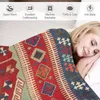Blankets Antique Turkish Carpet Kilim Print Throw Blanket Picnic Large Cute Plaid For Baby