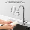 Kitchen Faucets Faucet Water Purifier Rust Bacteria Removal Ceramic Percolator Removable Clean Tap Replacement Filter For Home Daily Use