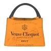 personalizzato Clicquot Champagne Lunch Borse Uomo Donna VCP Warm Cooler Coibentato Lunch Box per Picnic Cam Work Travel N8IT #