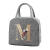 Sac à lunch isolé Insulati Bento Pack en aluminium Bag de riz sac de riz pack de glace Étudiant Bento Lunch Handbag Insulati N2LX #