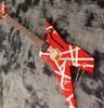 Gratis Randy Rhoads Signature Flying V Duplex Vibrato Electric Guitar Polka Dot Finish Top China Guitar 369