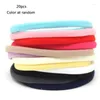 Acessórios de cabelo 20 pcs headband nascido bebê elástico princesa hairbands menina mix cor headwear presentes