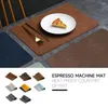 Table Mats Dish Drying Mat Waterproof Faux Leather Placemat Heat-resistant Non-slip Dining Protection Pad For Kitchen Supplies