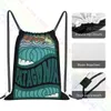 Cosmic Peaks Organicsurf Hawaii Sac à cordon Sac de gym de gym de gym nageur 3D Grande capacité O3PC #