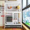 Porte-chats moderne en maille de fer, Cage de balcon pour chats, produits ménagers créatifs, portabilité haut de gamme, poulie, maison de luxe