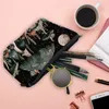 trendy Makeup Bag Cosmetic Bags Mushroom Print Makeup Travel Toiletry Bags for Women Girls 35BW#