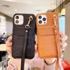 Beautiful iPhone Phone Cases 15 14 Pro Max Luxury Crossbody Leather Card Wallet Case 18 17 16 15promax 14promax 15pro 14pro 13pro 13 12pro 12 11 Purse with Logo Box AQL