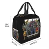 Трансформеры Rise of the Beasts Lunch Bags Bento Box Tote Tote Resuable Sagne Sacks Cooler Тепловая сумка для женской студенческой школы L3pt#