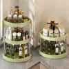 Kitchen Storage Organizer Rack Large Capacity Corner Seasoning Oil Soy Sauce Spice Shelves Home Bathroom Holder 2-5 Layers