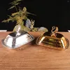 Figurine decorative Scatola per burro Vassoio da portata Coperchio per formaggio per cucina domestica