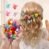 30Pcs New Colorful Butterfly Mini Hair Clip Claw Grip Barrettes Clamps Girls Hairpin Claw Clip Hair Styling Accessories