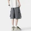 Herr shorts varumärke män last sommar harajuku streetwear mode techwear hip hop byxor bermudas maskulina manliga kläder