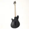 Factory Wolfganguses Charakterystyczna czarna gitara elektryczna Helen 369