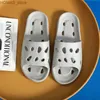 Zapatos de casas nuevas zapatillas de baño Spindonización para mujeres con agua de agua no deslizante zapatillas de verano Flip Flip cómodos Sobre Sobre Tobogán y240401