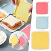 Bottiglie di stoccaggio Contenitori per panini Contenitori per alimenti Scatole in plastica per contenitori per il pranzo Pane Dispensa Snack Organizer