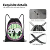 PANDA CUSTÁRIA NÃO ANO hoje Sacos de cordão para treinar mochilas de ioga homens homens Kawaii Animal Sports Sackpack 458Q#