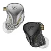 Écouteurs KZ ZEX Pro intra-auriculaires, casque d'écoute hi-fi, technologie hybride électrostatique, écouteurs filaires, suppression du bruit, écouteurs de Sport
