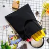 tote Bags for Women Canvas 2022 Casual Handbags Shop Fr Color Letter Printed Reusable Foldable Shoulder Organizer Bag D7C7#