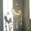 Dekorativa plattor Kristaller Suncatcher Moon Sun Catcher Hängande ornament Gåvor till julfödelsedag Valentine Mothers Day