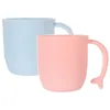 Mugs 2 st DOLPHIN BAD CUP Återanvändbara koppar Tandborstehållare Badrum Multivt MakeupBrush Travel pp