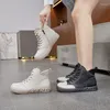 Casual Shoes Little White Women's One Layer Cowhide 2024 Spring Soft Soled English Small Leather Single