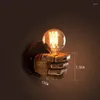 Wall Lamp Vintage Resin Hand Fist Lamps Industrial Loft Decor Lights For Home Lighting Retro Sconces Bedroom Fixtures