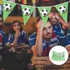 Party Dekoration Dekor Fußball Girlande Dekorieren Dekorationen Thema Bunting Banner Geburtstag