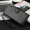 uomini Lg Portafoglio Pochette Porta carte di credito Portamonete Carteira Masculina Carteras Billetera Hombre Cuoio Mey Portfe Carte Z6QU #