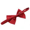 Dog Collars Cat Adjustable Collar Pet Bow Tie Necktie Puppy Accessory Cute Wine Red