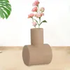 Vasi Vaso in ceramica Vaso da fiori Ornamento Disposizione astratta per interni